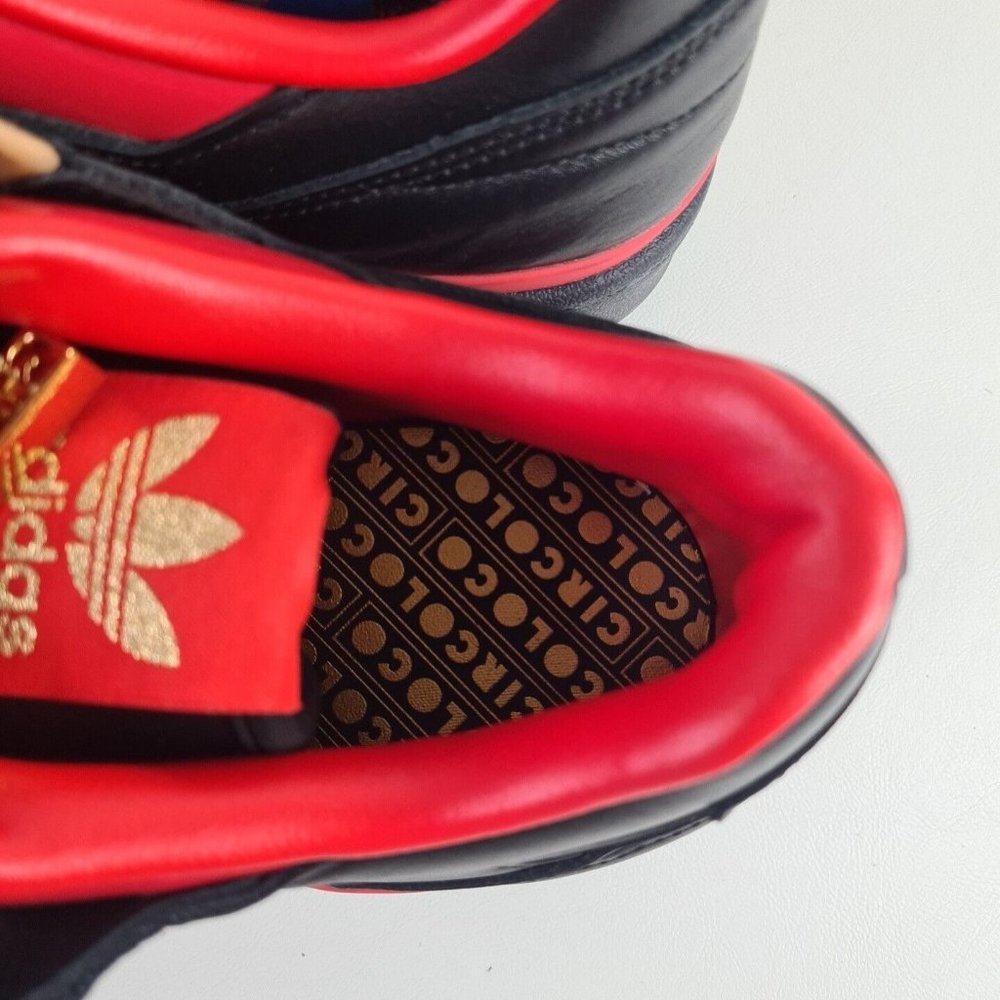 Adidas Circoloco Forum Low Shoes Classic Black Red Men - Picture 10 of 11